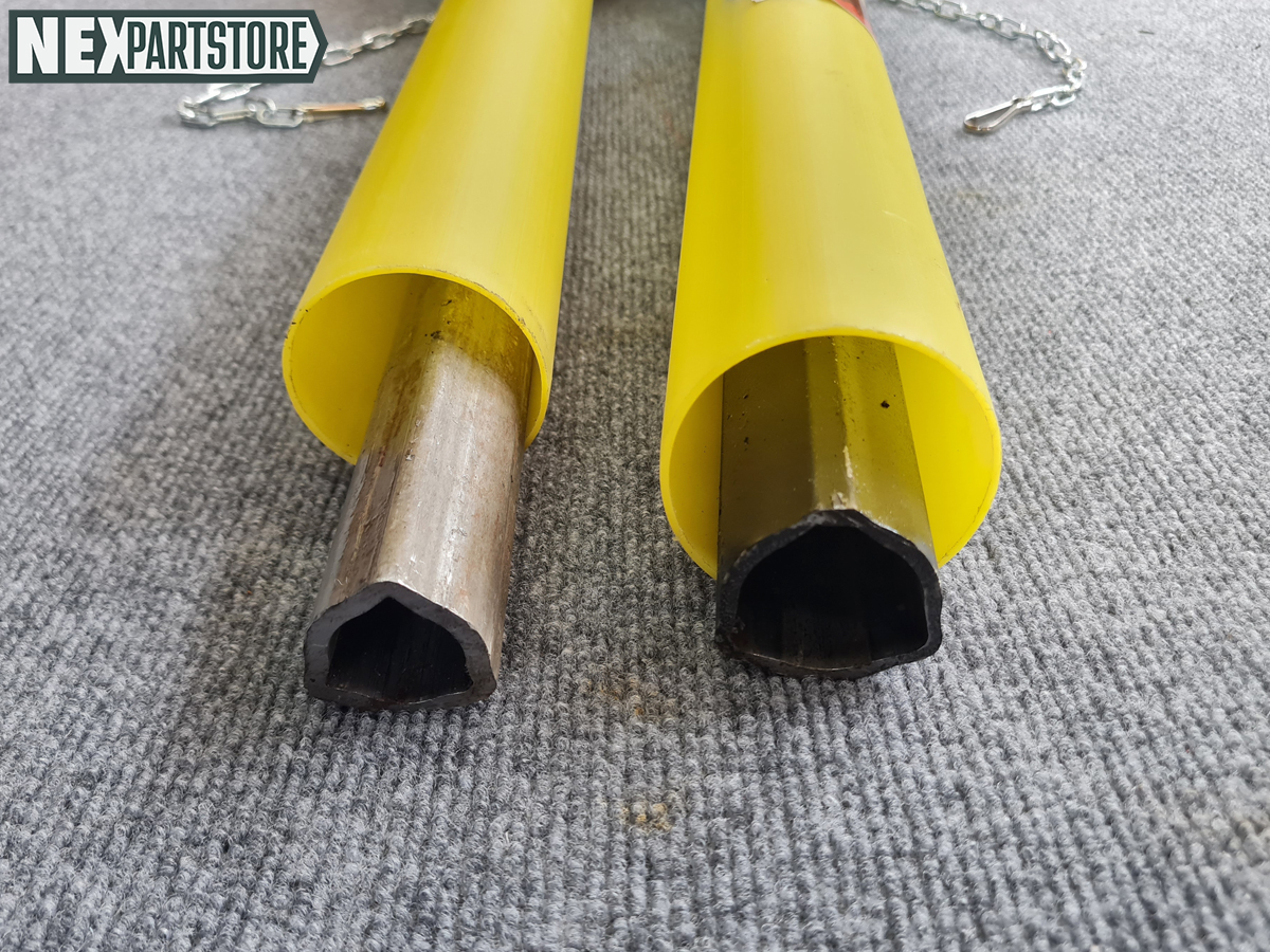 เพลาพีทีโอ มีสลิปคลัตช์ T4 27X74 มิล ยาว 1100 มิล มีปลอกเซฟตี้ - Image 6